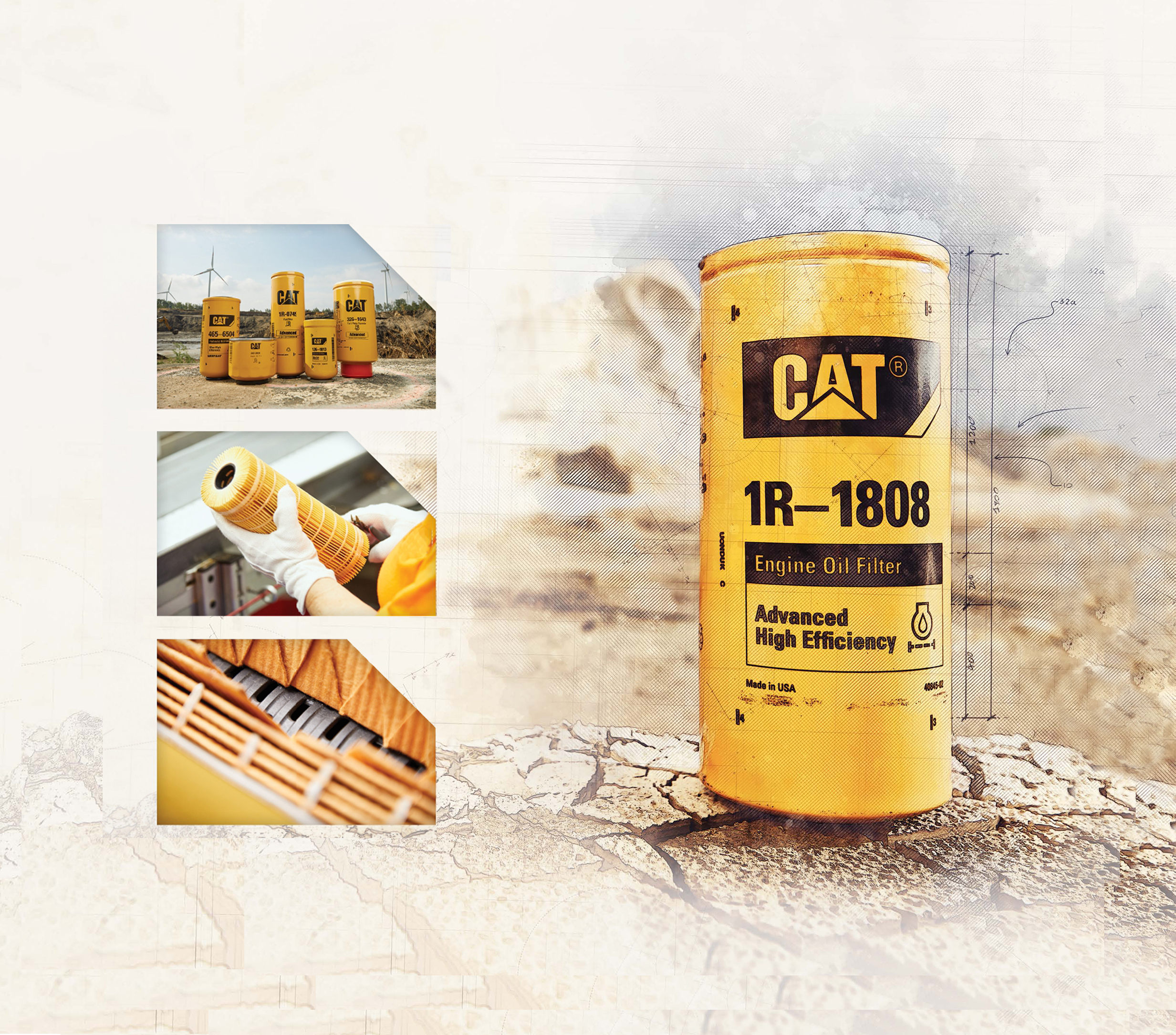 Conoce la calidad y eficiencia de los Filtros Cat®